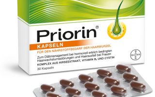 Vitaminele finlandeze Priorin (Priorin) pentru păr: recenzii, compoziție, instrucțiuni